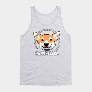 Welcome Home Corgi Tank Top